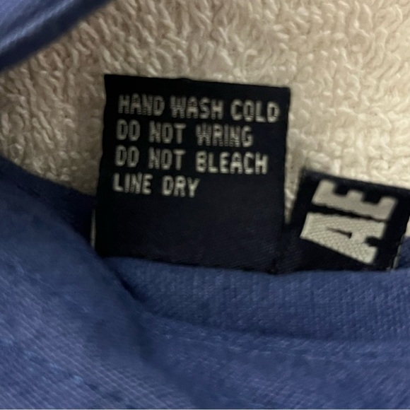 American Eagle Athletic Division Adjustable Blue Visor - Picture 12 of 14